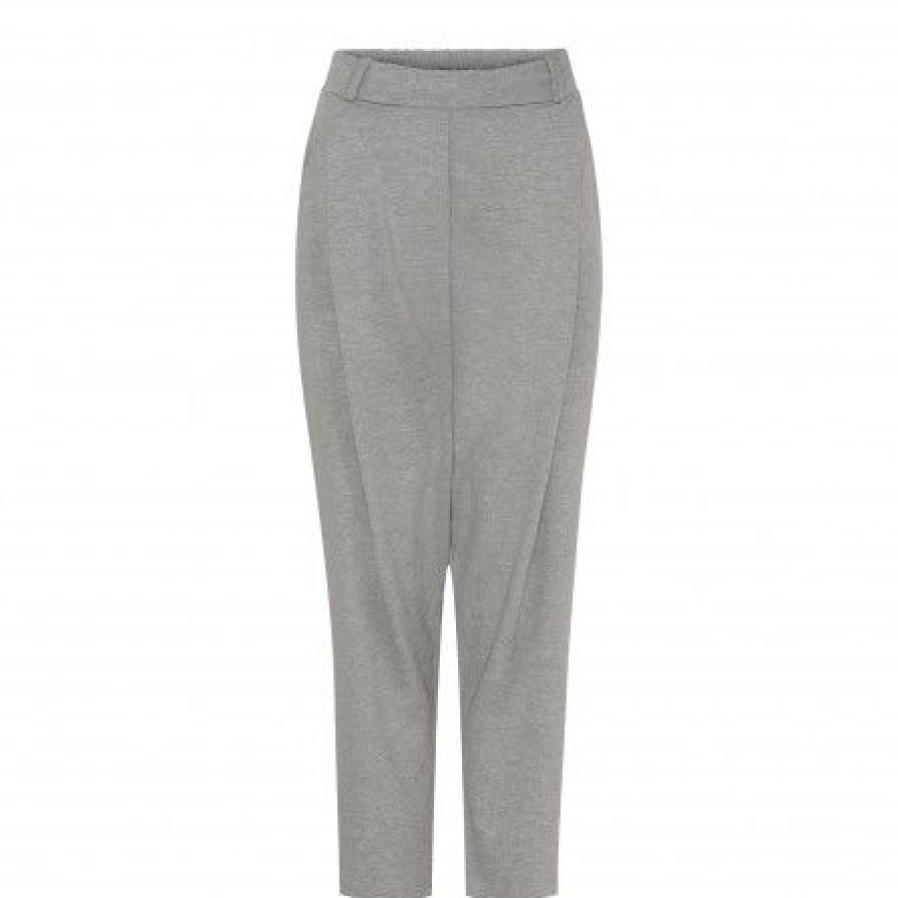 Underdele Marta du Chteau | Marta Mdcsonya Pant - Grameleret Buks 62562-1 Grey Melange