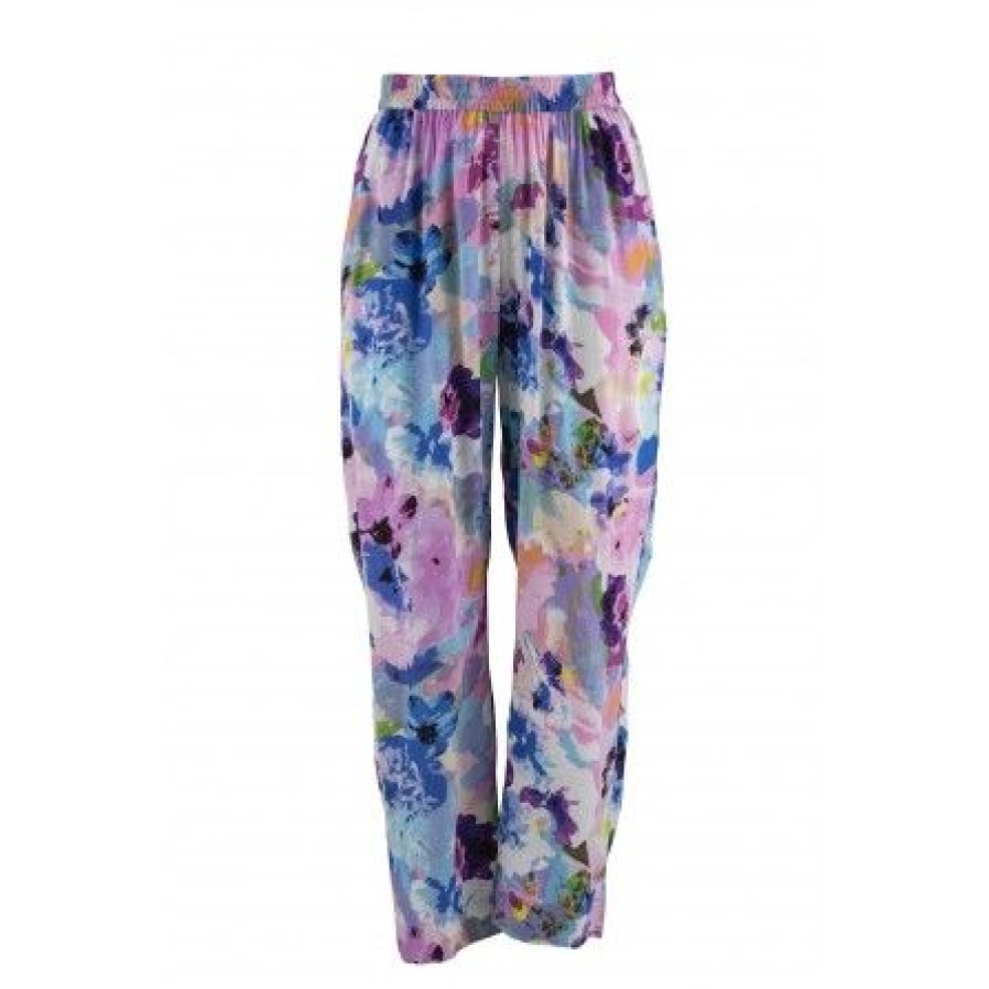 Plus Size Gozzip | Gozzip Margrethe Loose Pants - Viddebuks I Multi Print G232037