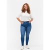 Underdele Zizzi | Zizzi Jeans, Long, Amy J10305L - Lysebla Jeans Light Blue