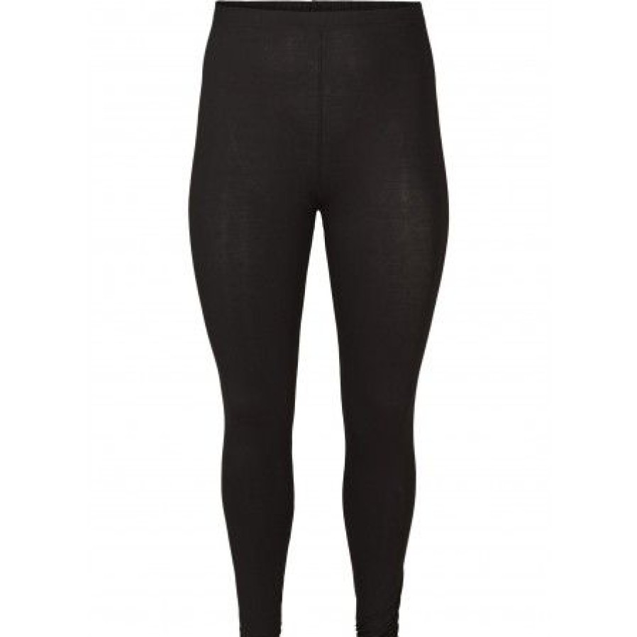 Underdele Zizzi | Zizzi Leggings Long - N00011T Black