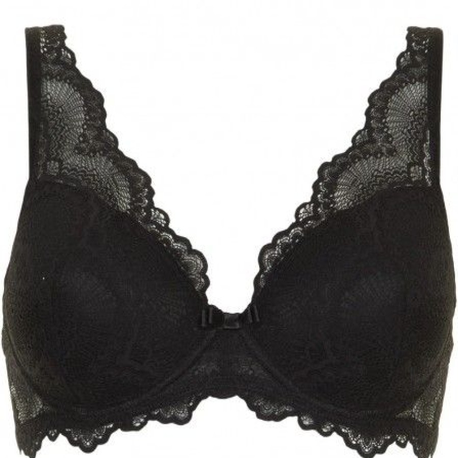 Lingeri/Nattoj Missya Bh & Trusser | Missya Tanya Bra Fill - Sort Bh Med Blonde 13016