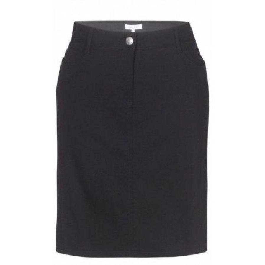 Underdele Zhenzi | Zhenzi Skirt - Bengalin Nederdel 2703297 Black