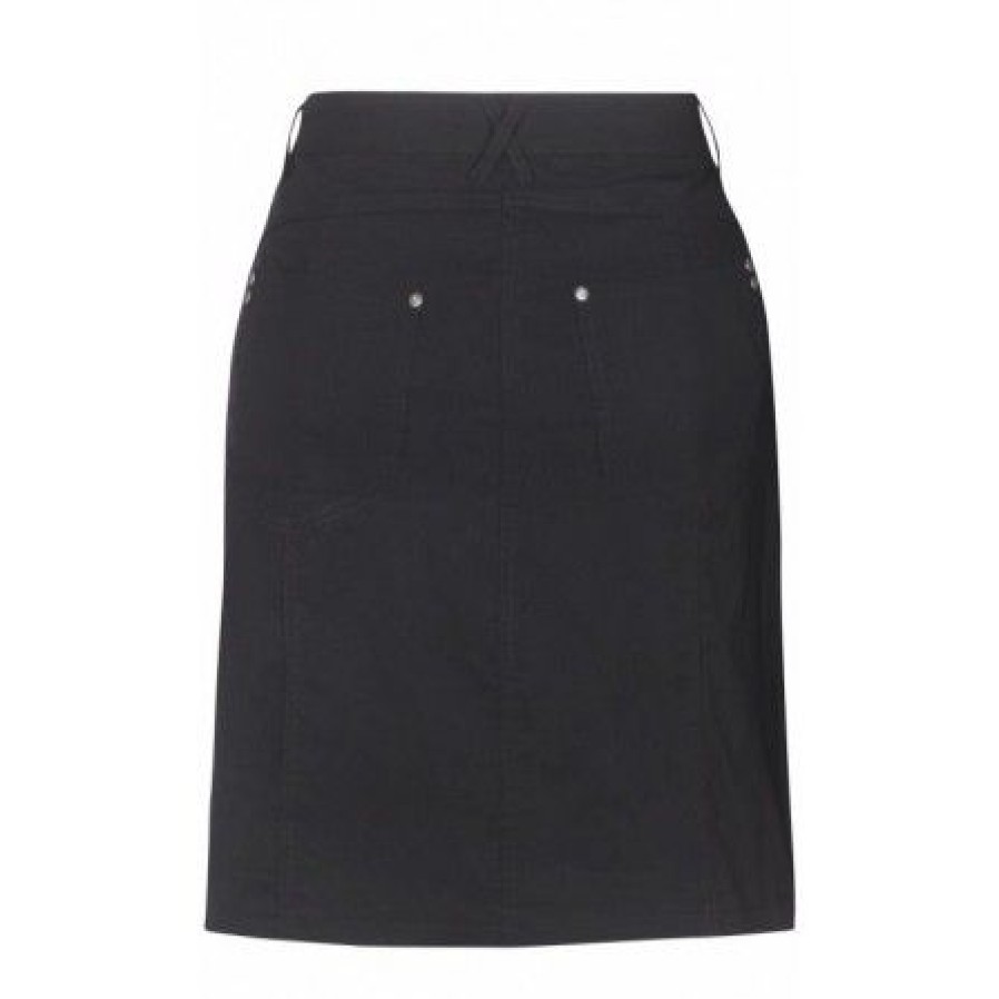 Underdele Zhenzi | Zhenzi Skirt - Bengalin Nederdel 2703297 Black