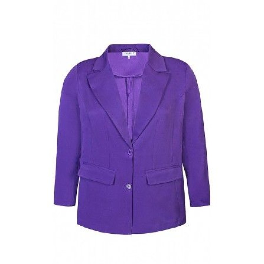 Overtoj Zhenzi | Zhenzi Poco Blazer - Lilla Habitjakke 2807664 Royal Purple