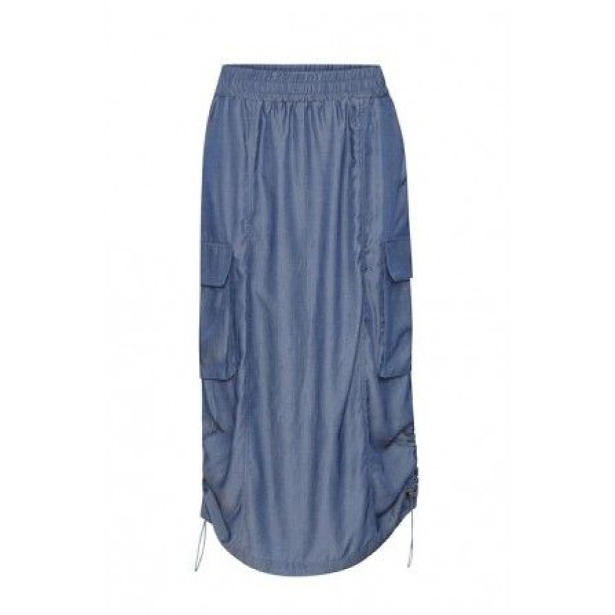 Underdele Pulz | Pulz Pxlil Skirt - Bla Cargo Nederdel 50207711