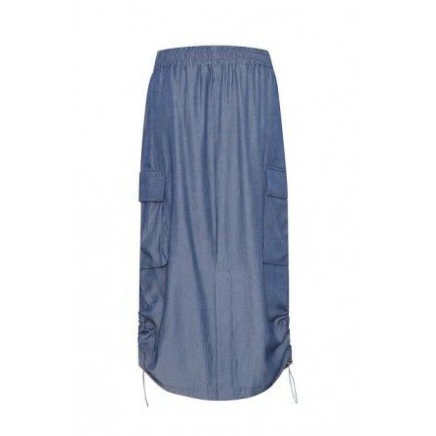 Underdele Pulz | Pulz Pxlil Skirt - Bla Cargo Nederdel 50207711