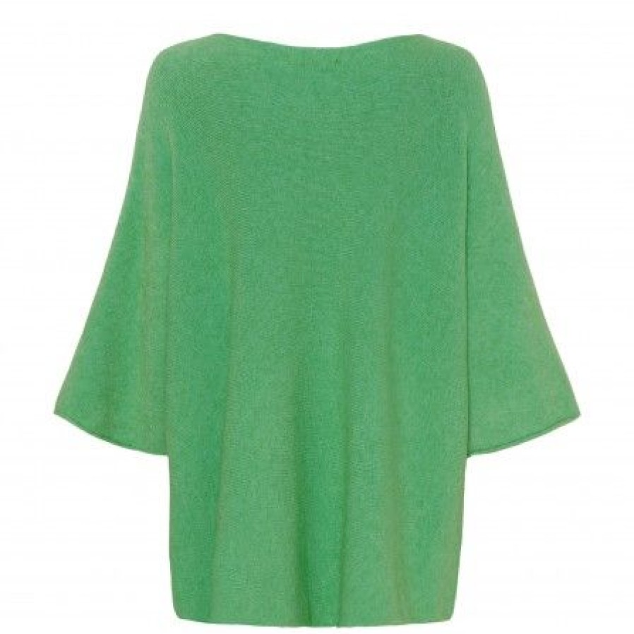 Overdele Marta du Chteau | Marta Knit Mdcsia - Gron Strik 5003 Spring Green 7376