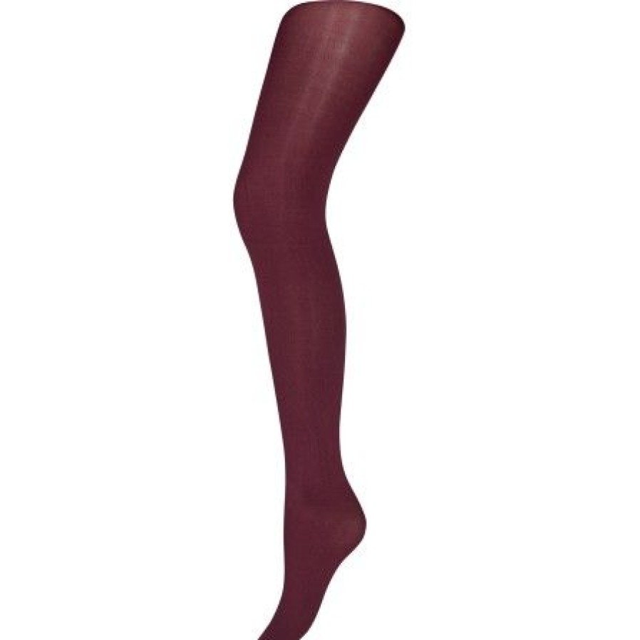 Accessories Decoy Strompebukser | Decoy Tights Microfiber 60 Den - Bourdeux Strompebukser 16660 Red