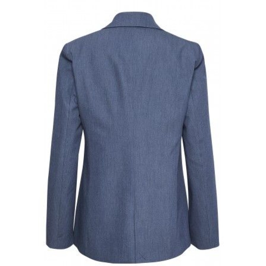 Overtoj Kaffe | Kaffe Kasakura Blazer - Bla Habitjakke 10506684 Vintage Indigo