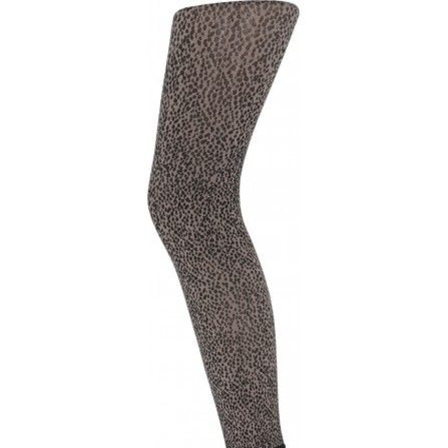 Accessories Decoy Capri Leggings | Decoy Capri W/Leopard 70 Den - 19965 Bronzo