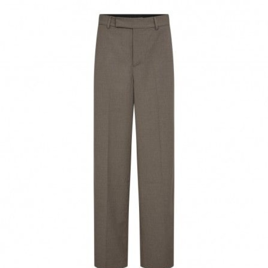 Underdele Co'couture | Co Couture Vidacc Wide Pant - Beige Bukser 31156 Walnut